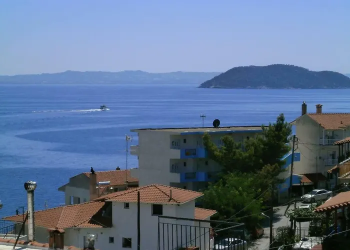 Casa Bianca μεζονέτα με θέα στη θάλασσα Néos Marmarás